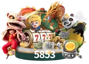5853